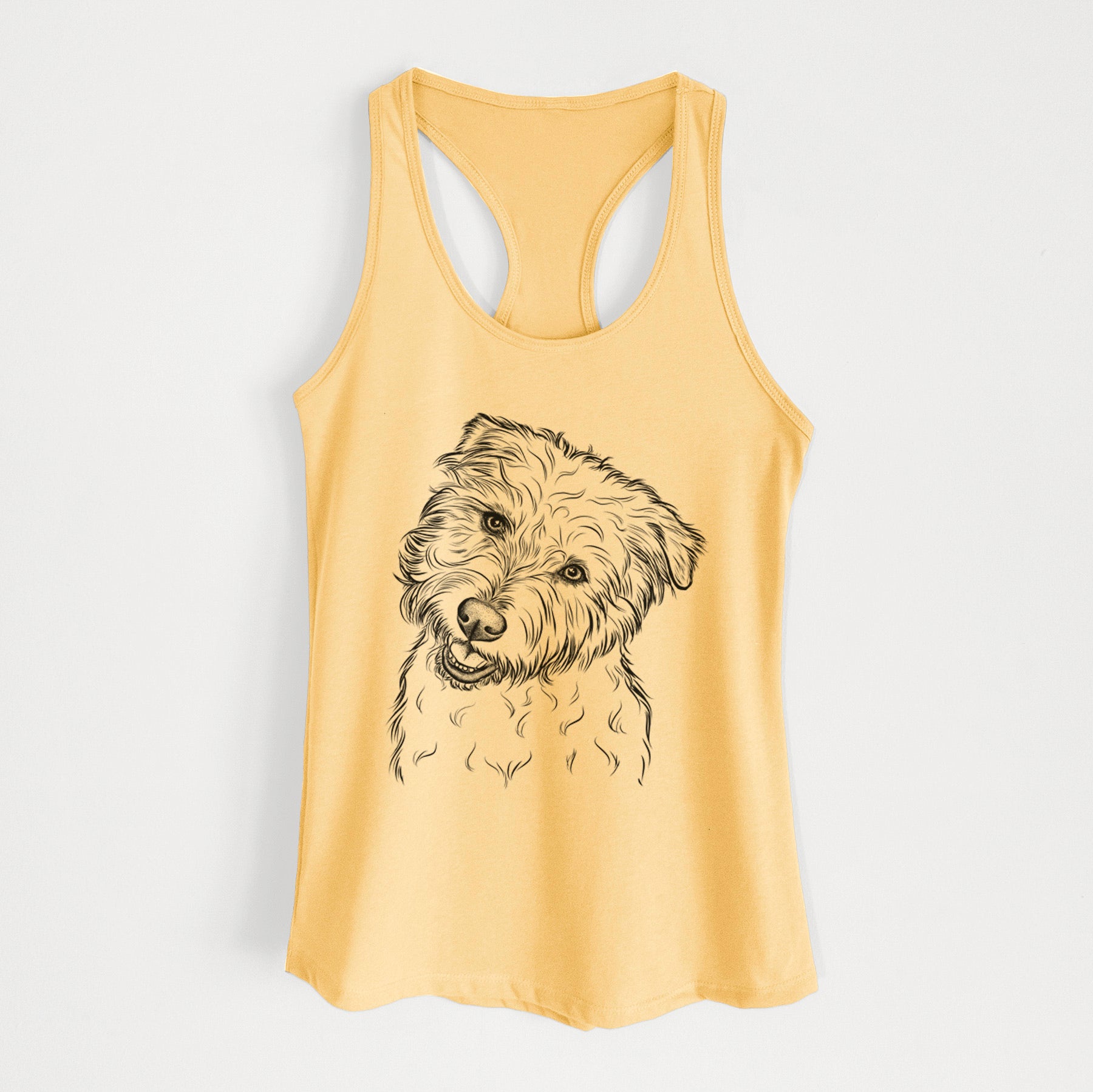 Duffy the Glen of Imaal Terrier - Women's Racerback Tanktop