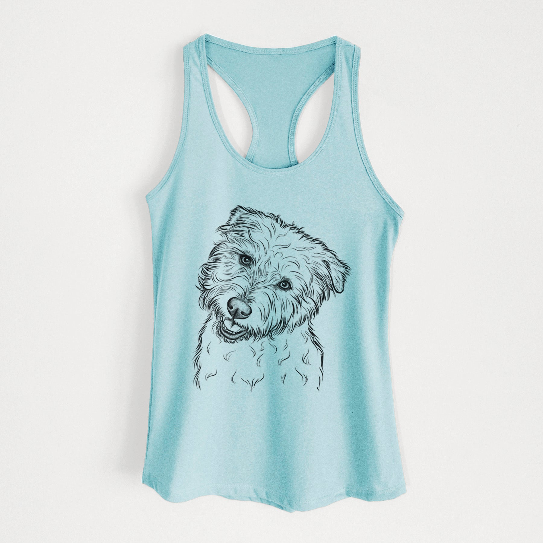 Duffy the Glen of Imaal Terrier - Women's Racerback Tanktop