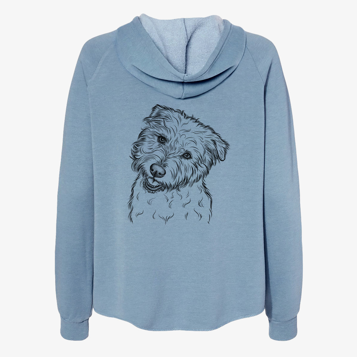 Duffy the Glen of Imaal Terrier - Women's Cali Wave Zip-Up Sweatshirt