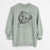 Bare Duffy the Glen of Imaal Terrier - Unisex Pigment Dyed Crew Sweatshirt