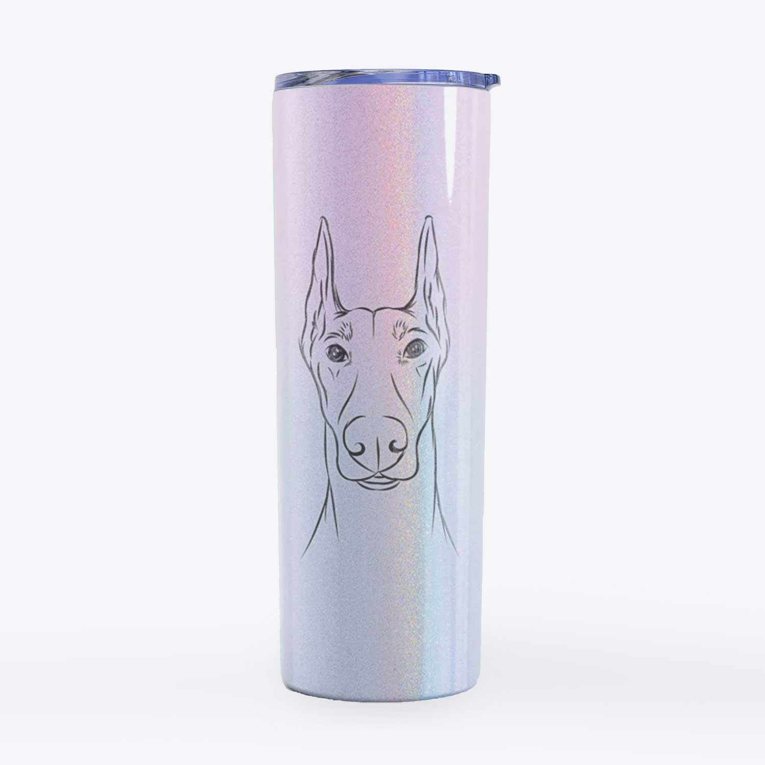 Duke the Doberman Pinscher - 20oz Skinny Tumbler