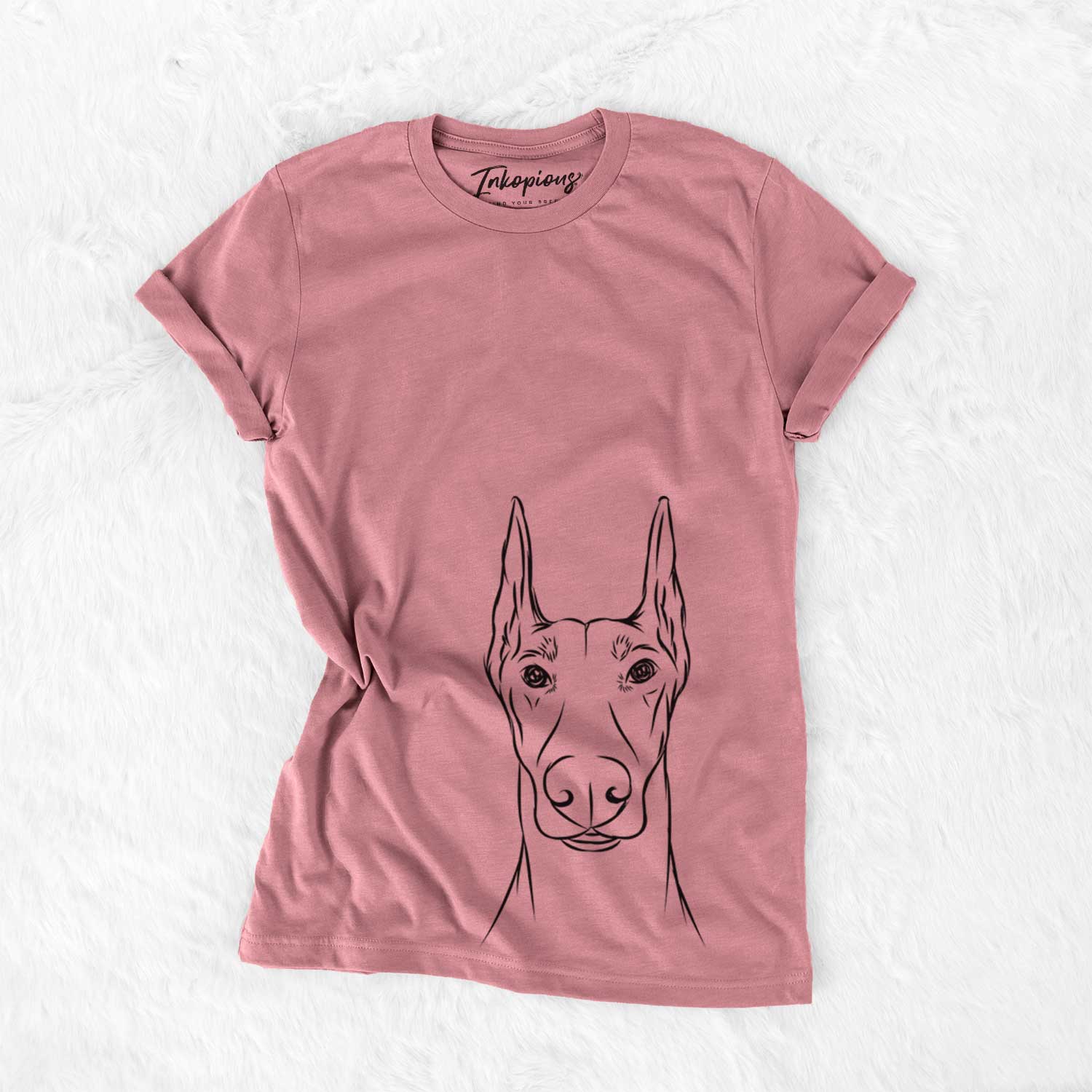 Bare Duke the Doberman Pinscher - Unisex Crewneck