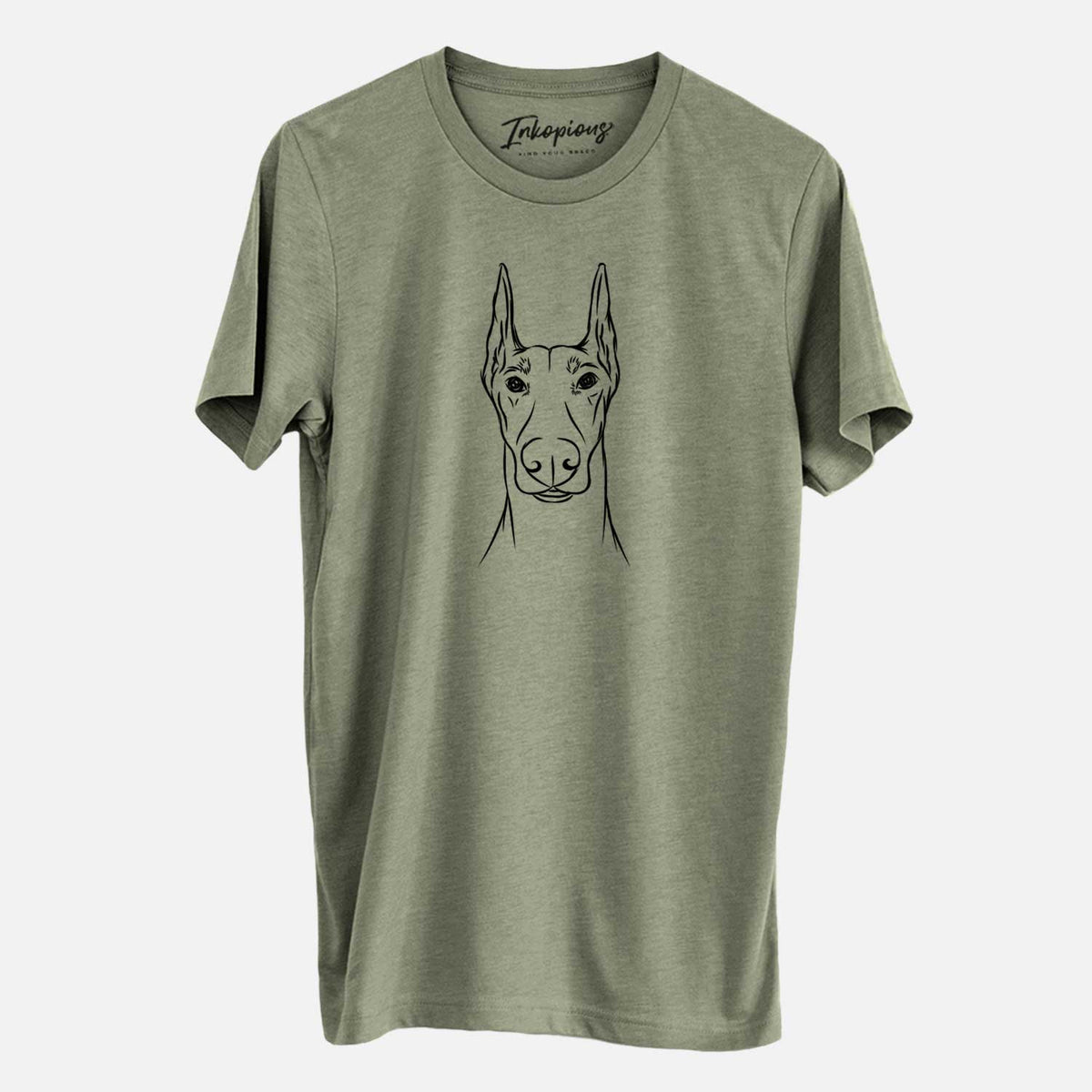 Bare Duke the Doberman Pinscher - Unisex Crewneck