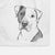 Duke the American Staffordshire Terrier Mix Decorative Hand Towel