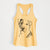 Duke the American Staffordshire Terrier Mix - Women's Racerback Tanktop