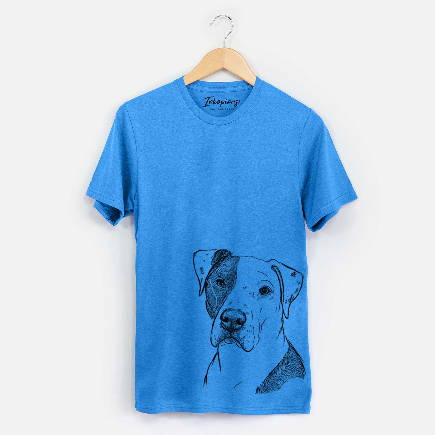 Bare Duke the American Staffordshire Terrier Mix - Unisex Crewneck
