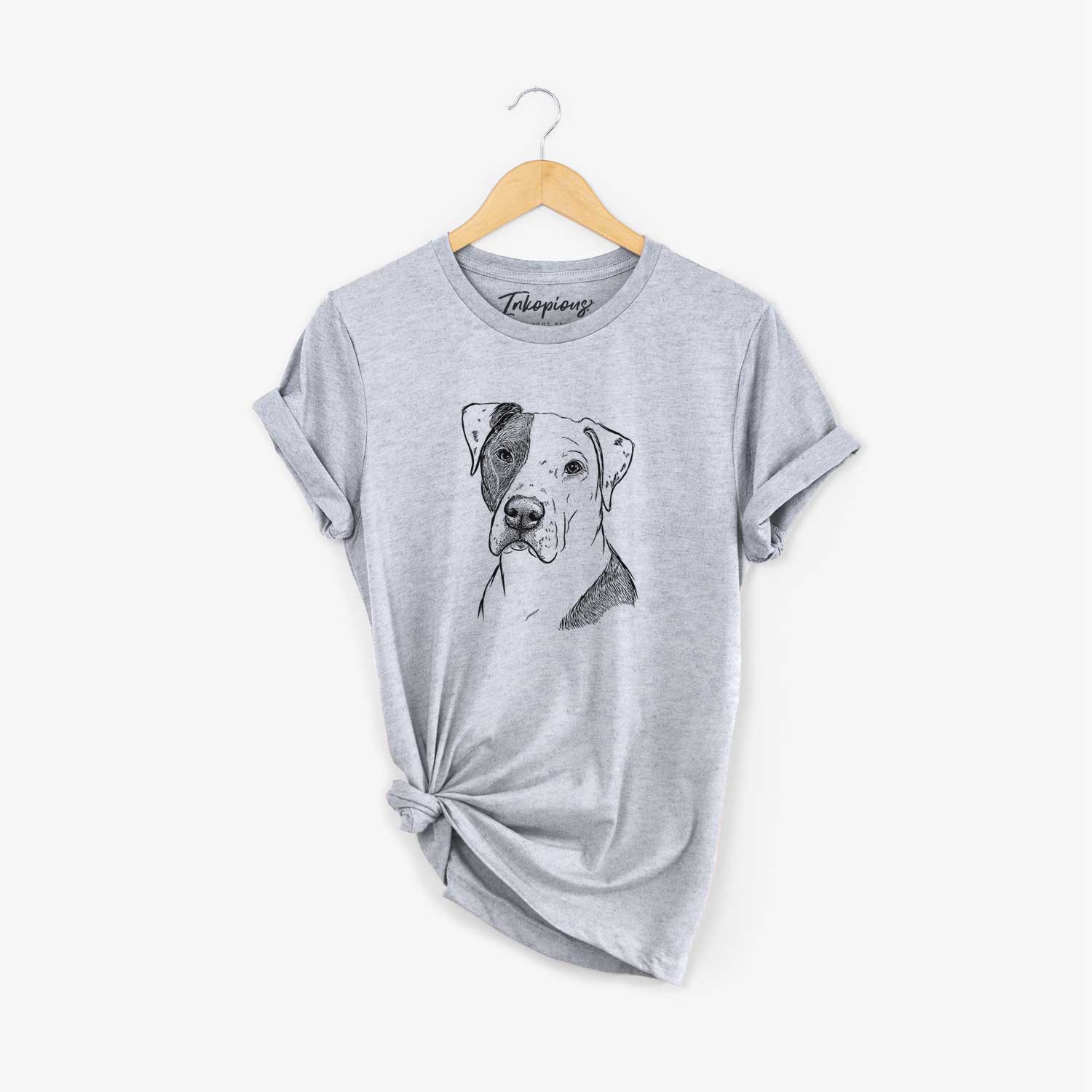 Bare Duke the American Staffordshire Terrier Mix - Unisex Crewneck