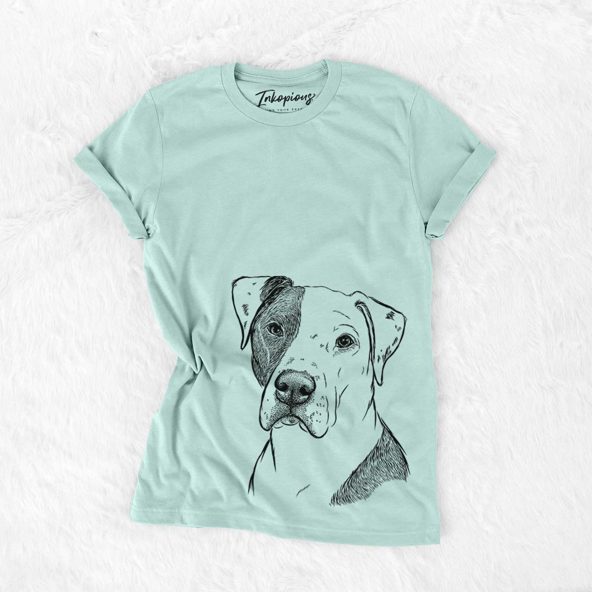 Bare Duke the American Staffordshire Terrier Mix - Unisex Crewneck