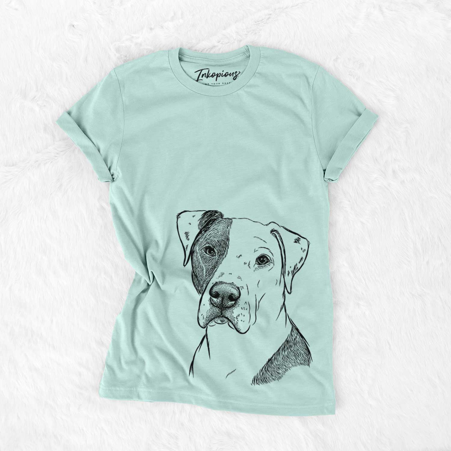 Bare Duke the American Staffordshire Terrier Mix - Unisex Crewneck