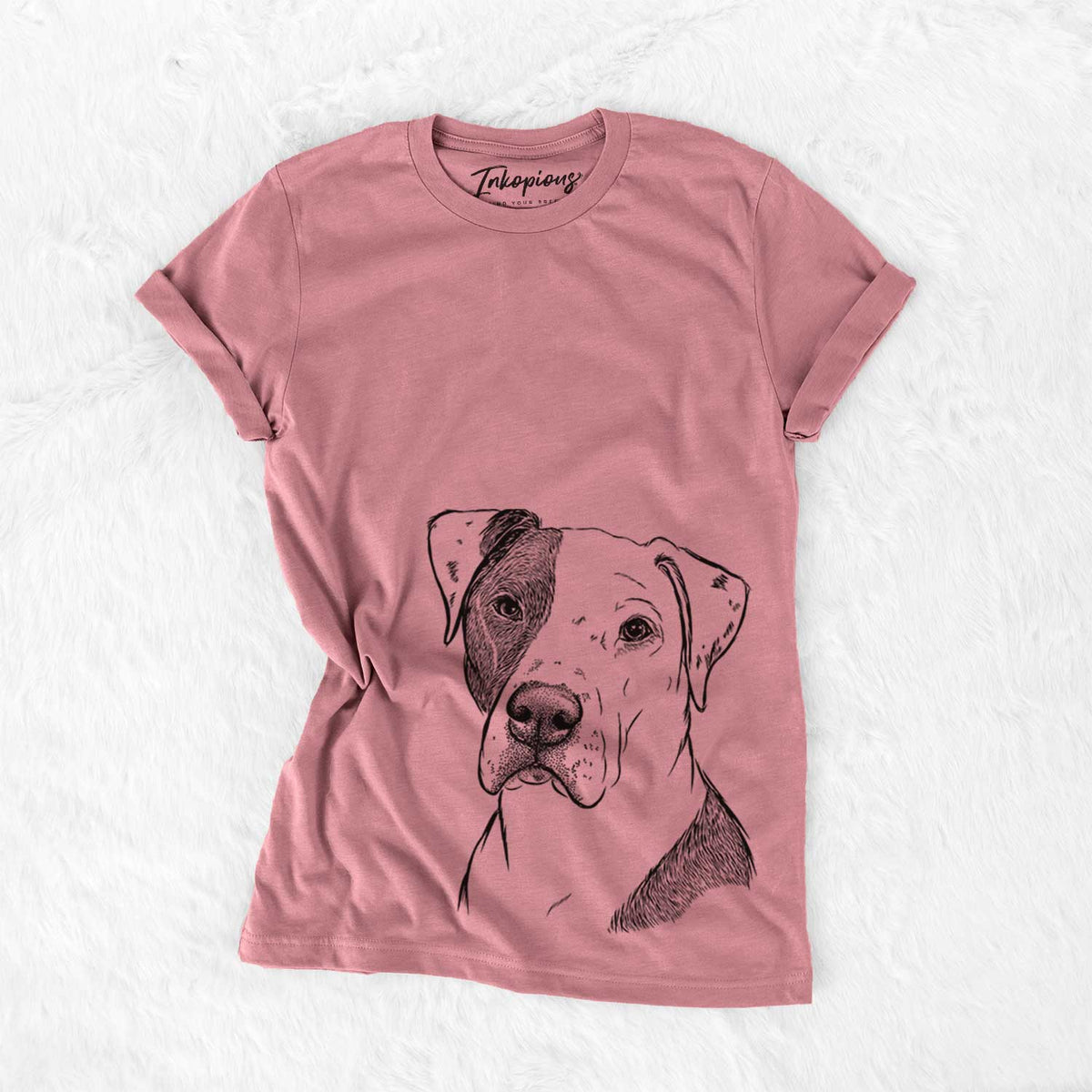 Bare Duke the American Staffordshire Terrier Mix - Unisex Crewneck