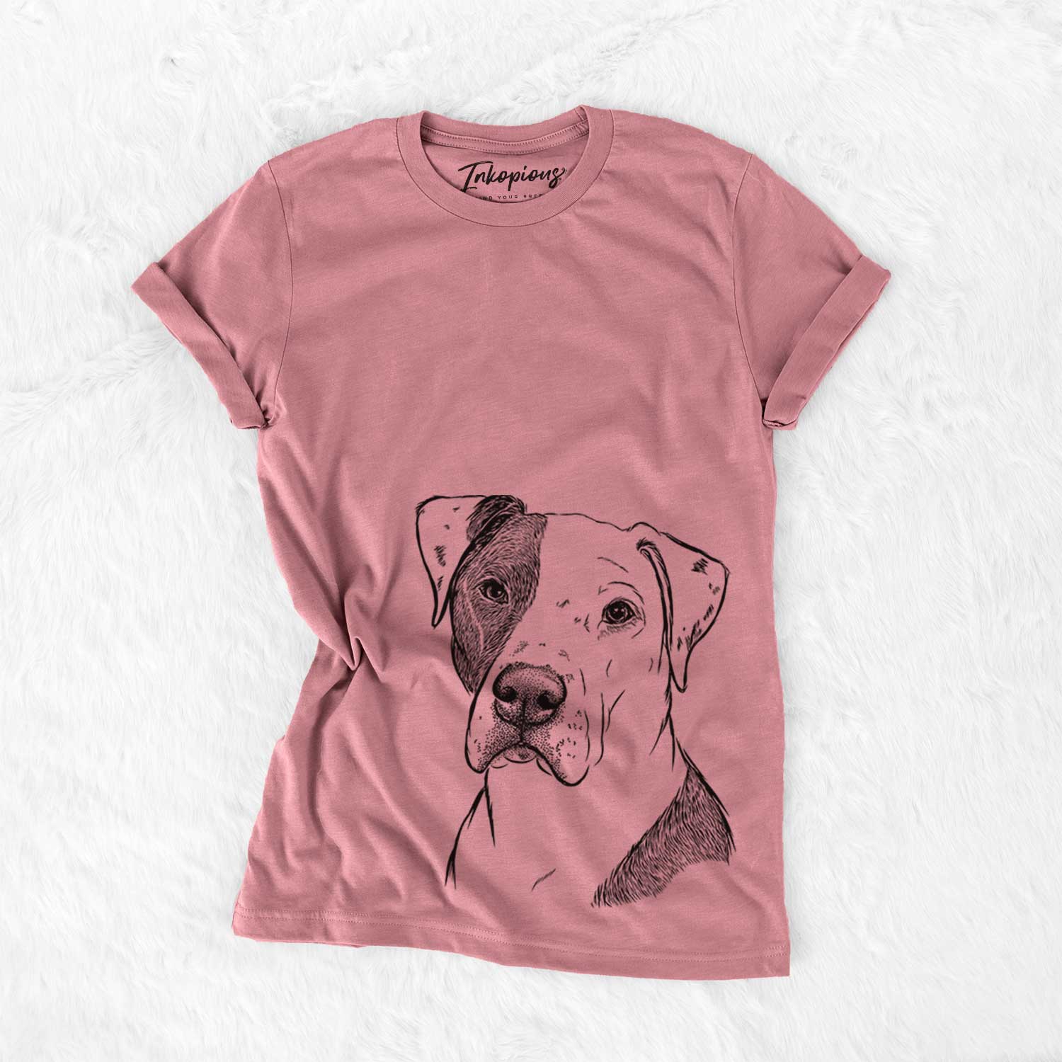 Bare Duke the American Staffordshire Terrier Mix - Unisex Crewneck