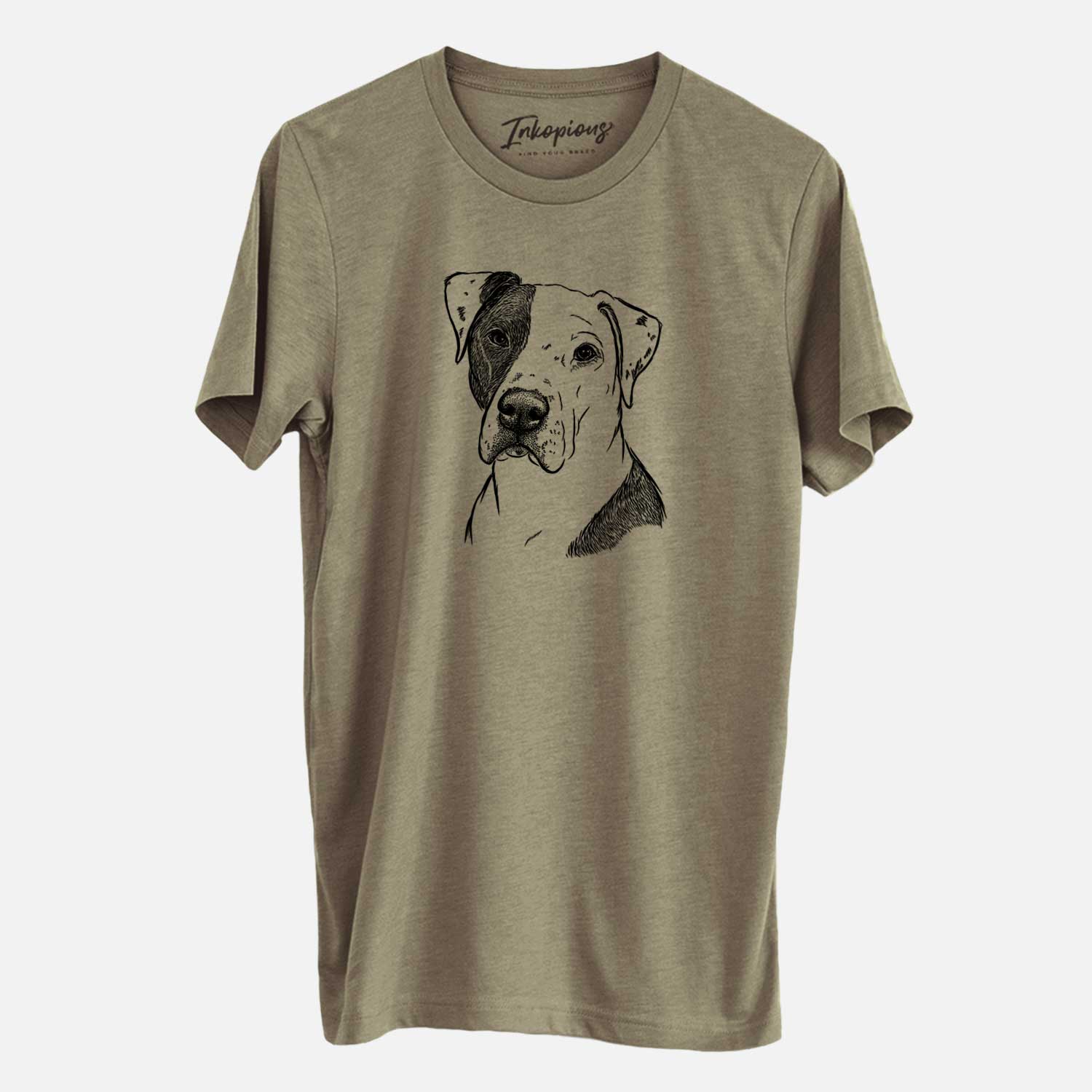 Bare Duke the American Staffordshire Terrier Mix - Unisex Crewneck