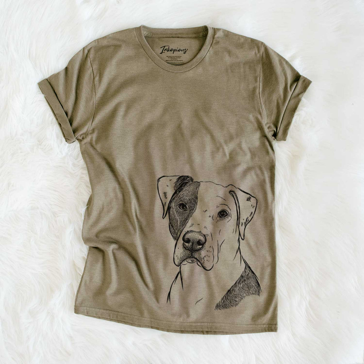 Bare Duke the American Staffordshire Terrier Mix - Unisex Crewneck