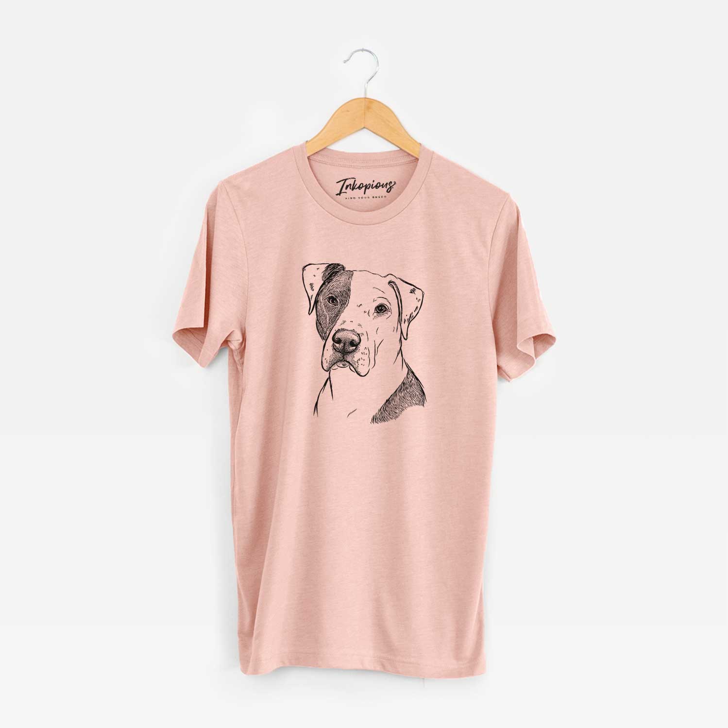 Bare Duke the American Staffordshire Terrier Mix - Unisex Crewneck