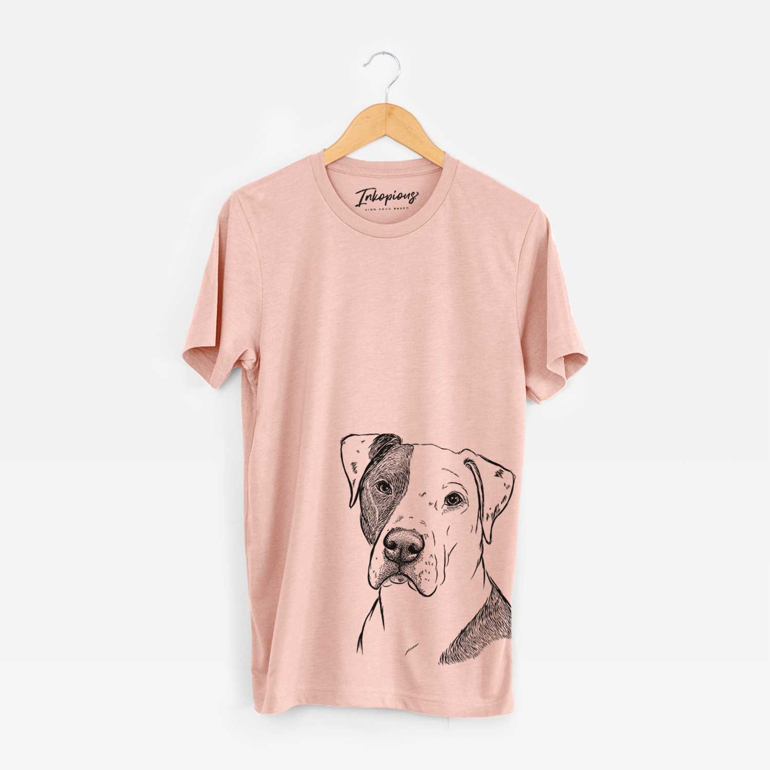 Bare Duke the American Staffordshire Terrier Mix - Unisex Crewneck