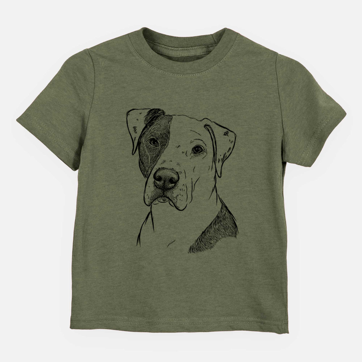 Bare Duke the American Staffordshire Terrier Mix - Kids/Youth/Toddler Shirt
