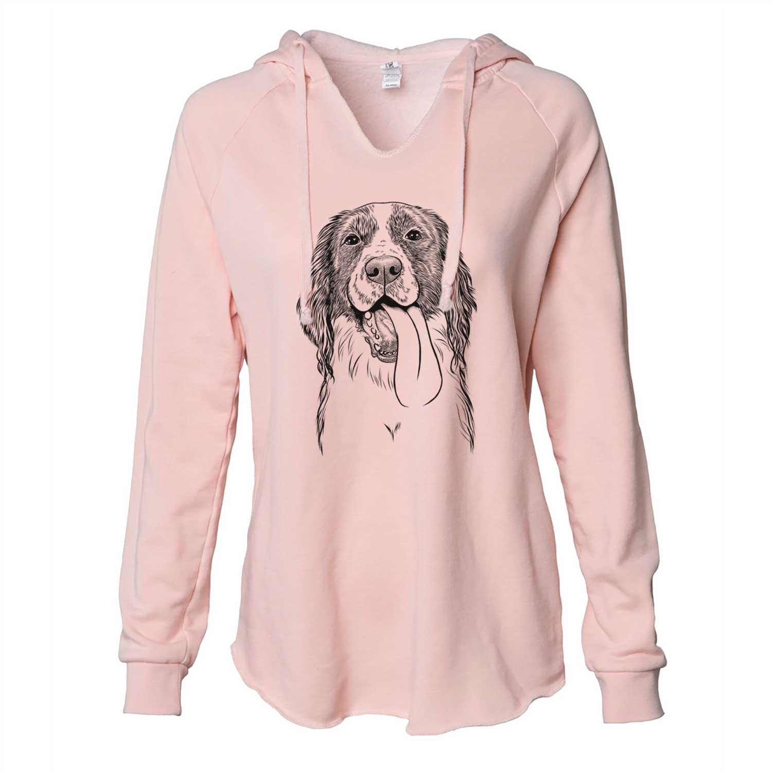 Duke the English Springer Spaniel - Cali Wave Hooded Sweatshirt