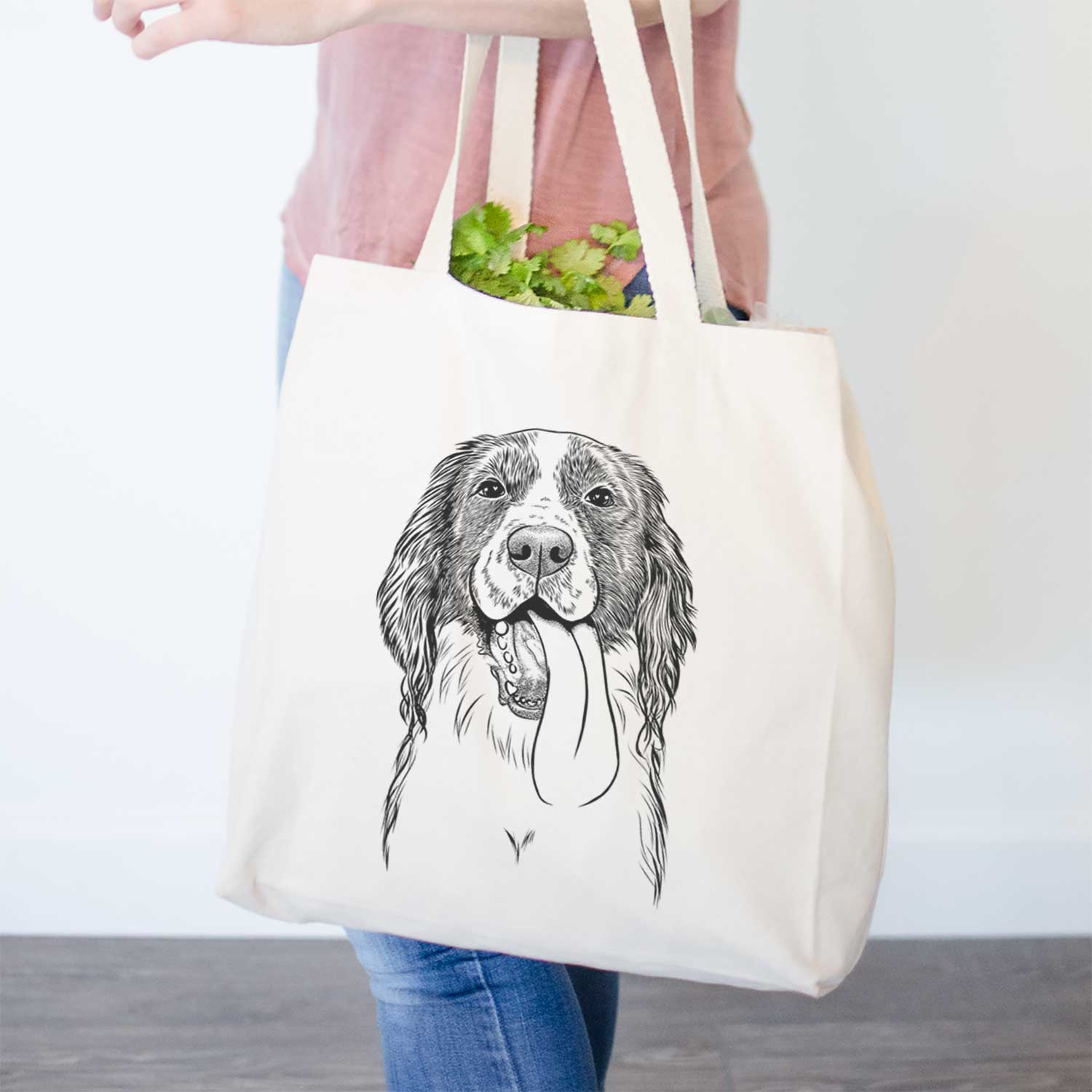 Duke the English Springer Spaniel - Tote Bag