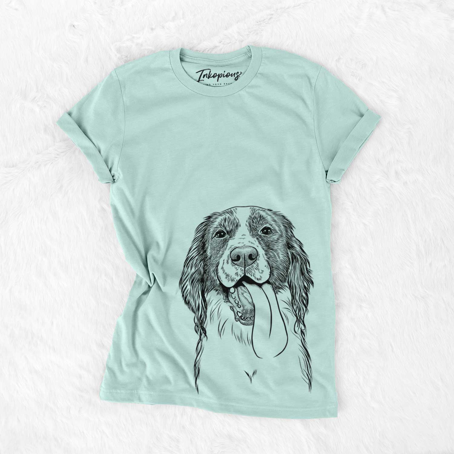 Bare Duke the English Springer Spaniel - Unisex Crewneck