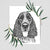 Duke the English Springer Spaniel Art Print