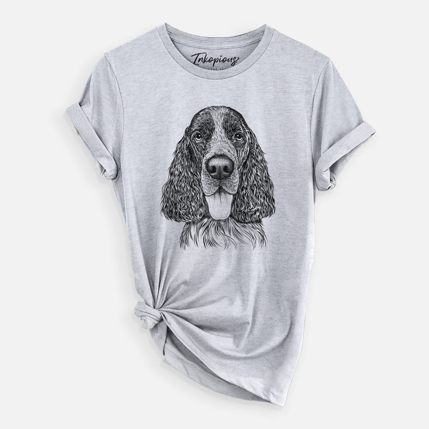 Bare Duke the English Springer Spaniel - Unisex Crewneck