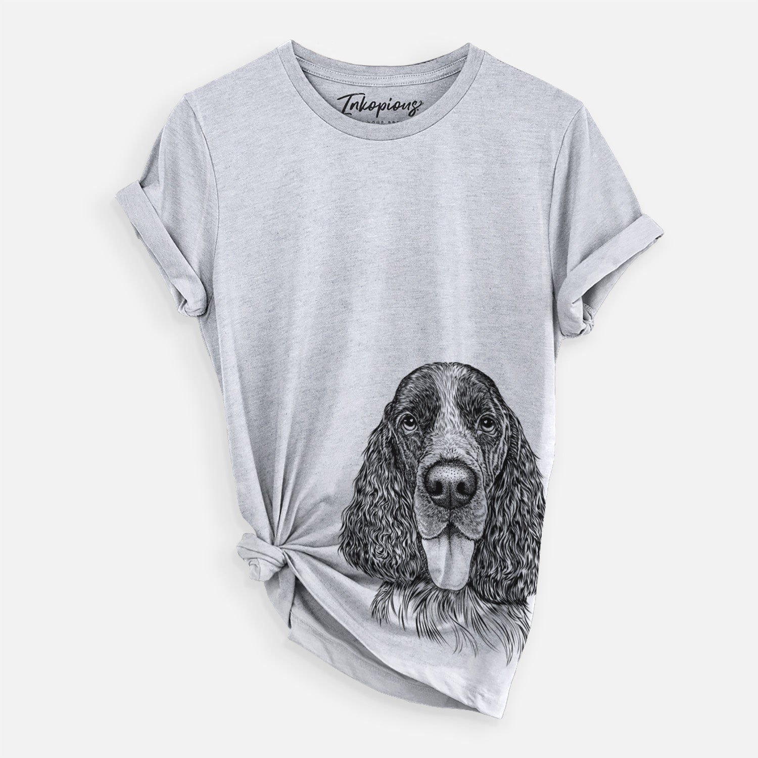 Bare Duke the English Springer Spaniel - Unisex Crewneck