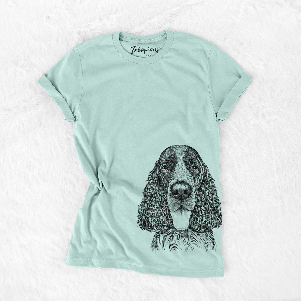 Bare Duke the English Springer Spaniel - Unisex Crewneck