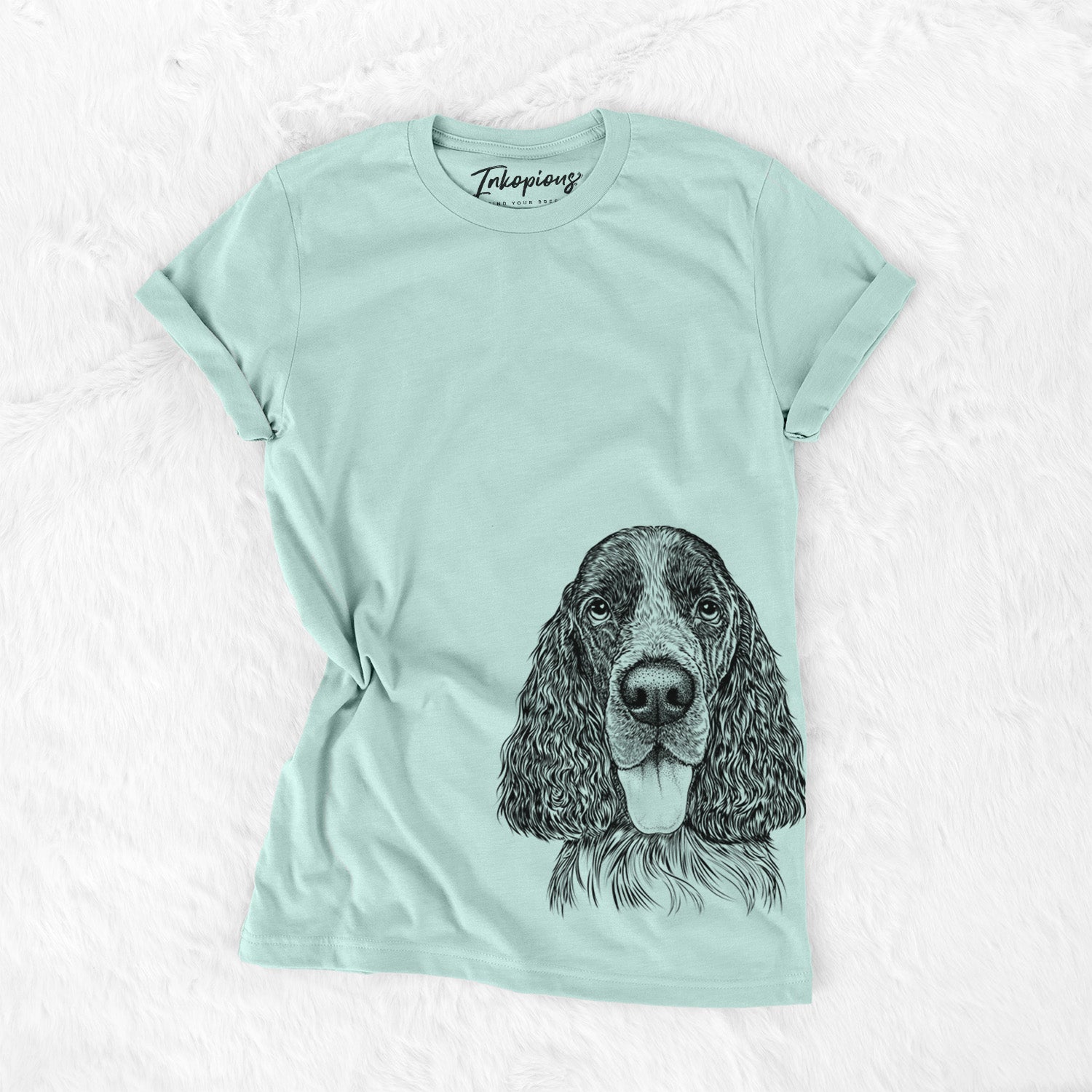 Bare Duke the English Springer Spaniel - Unisex Crewneck