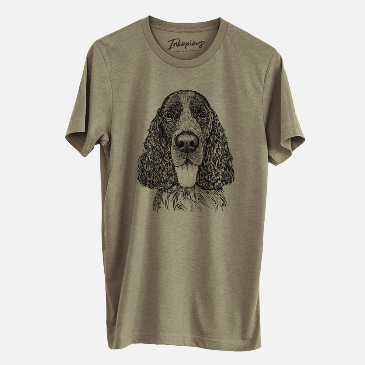 Bare Duke the English Springer Spaniel - Unisex Crewneck
