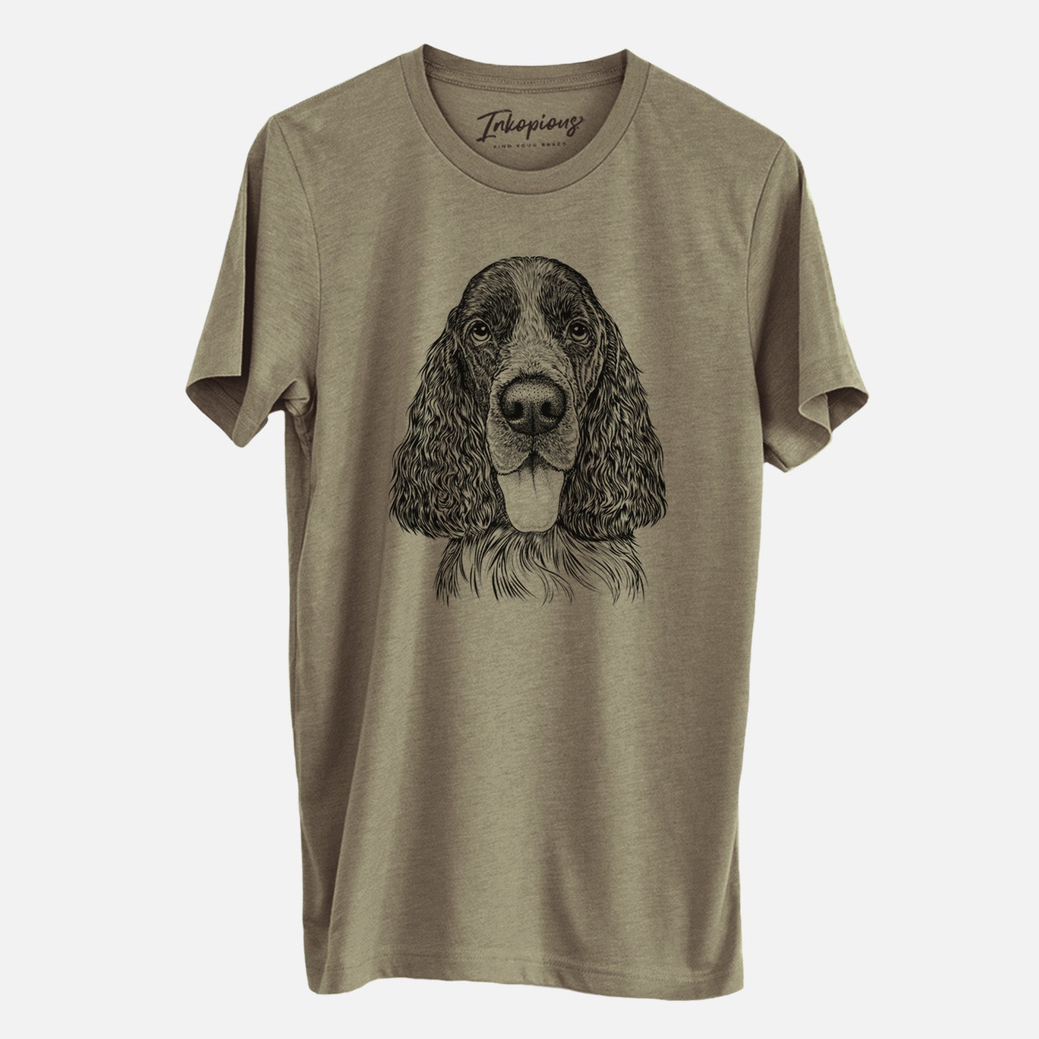 Bare Duke the English Springer Spaniel - Unisex Crewneck