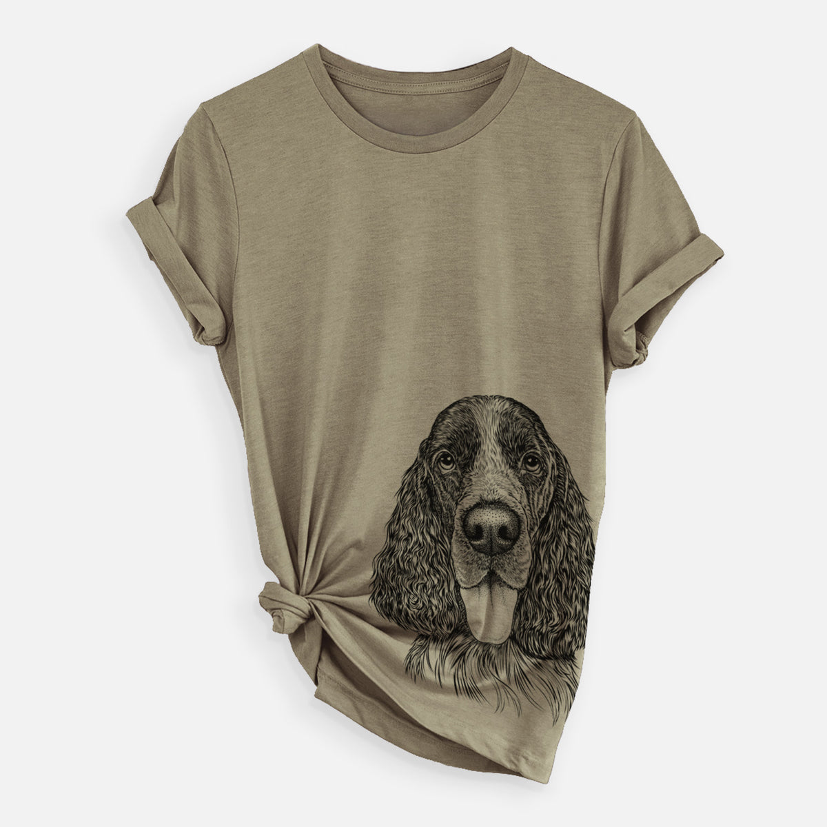 Bare Duke the English Springer Spaniel - Unisex Crewneck
