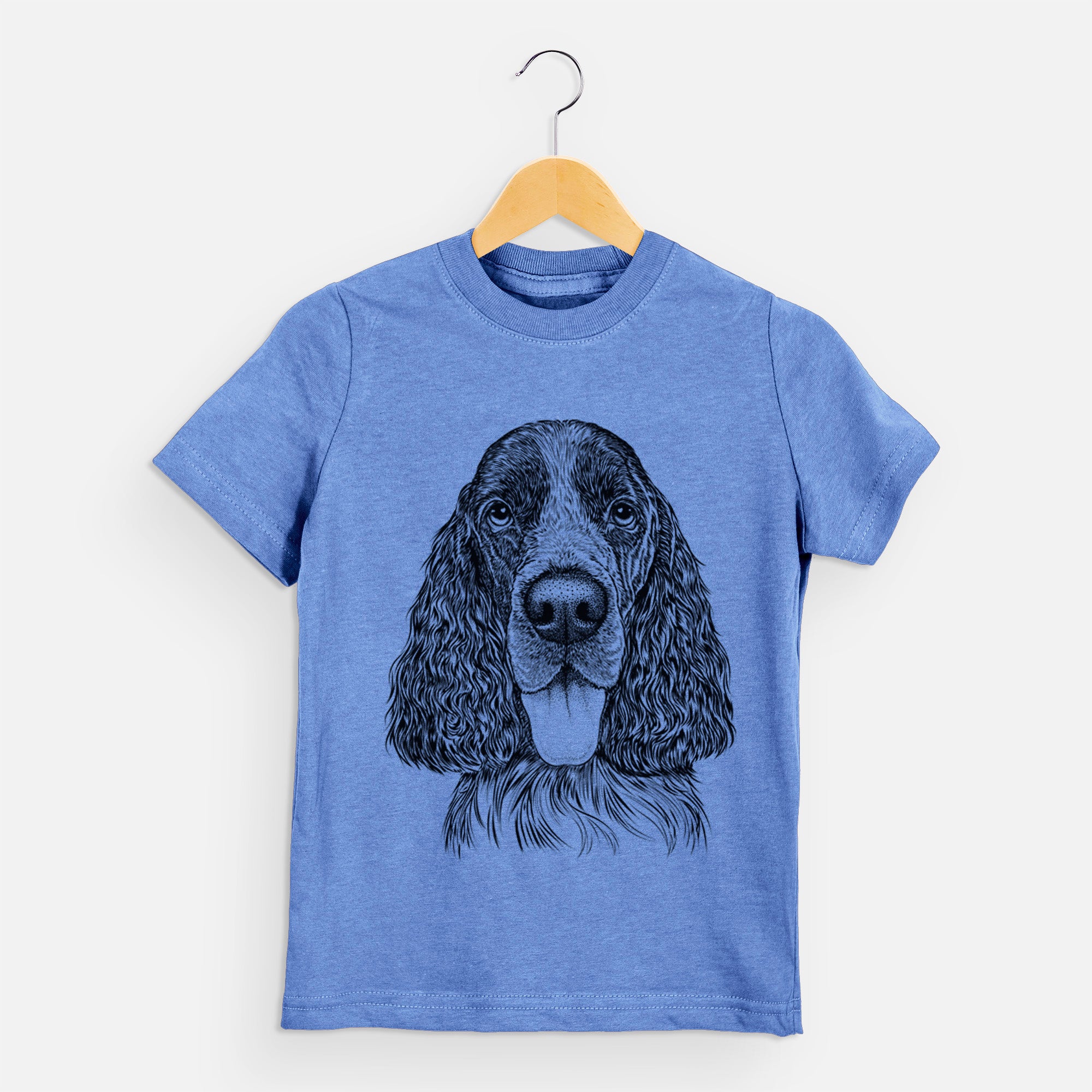 Bare Duke the English Springer Spaniel - Kids/Youth/Toddler Shirt