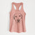 Duke the Yellow Lab - Women's Racerback Tanktop