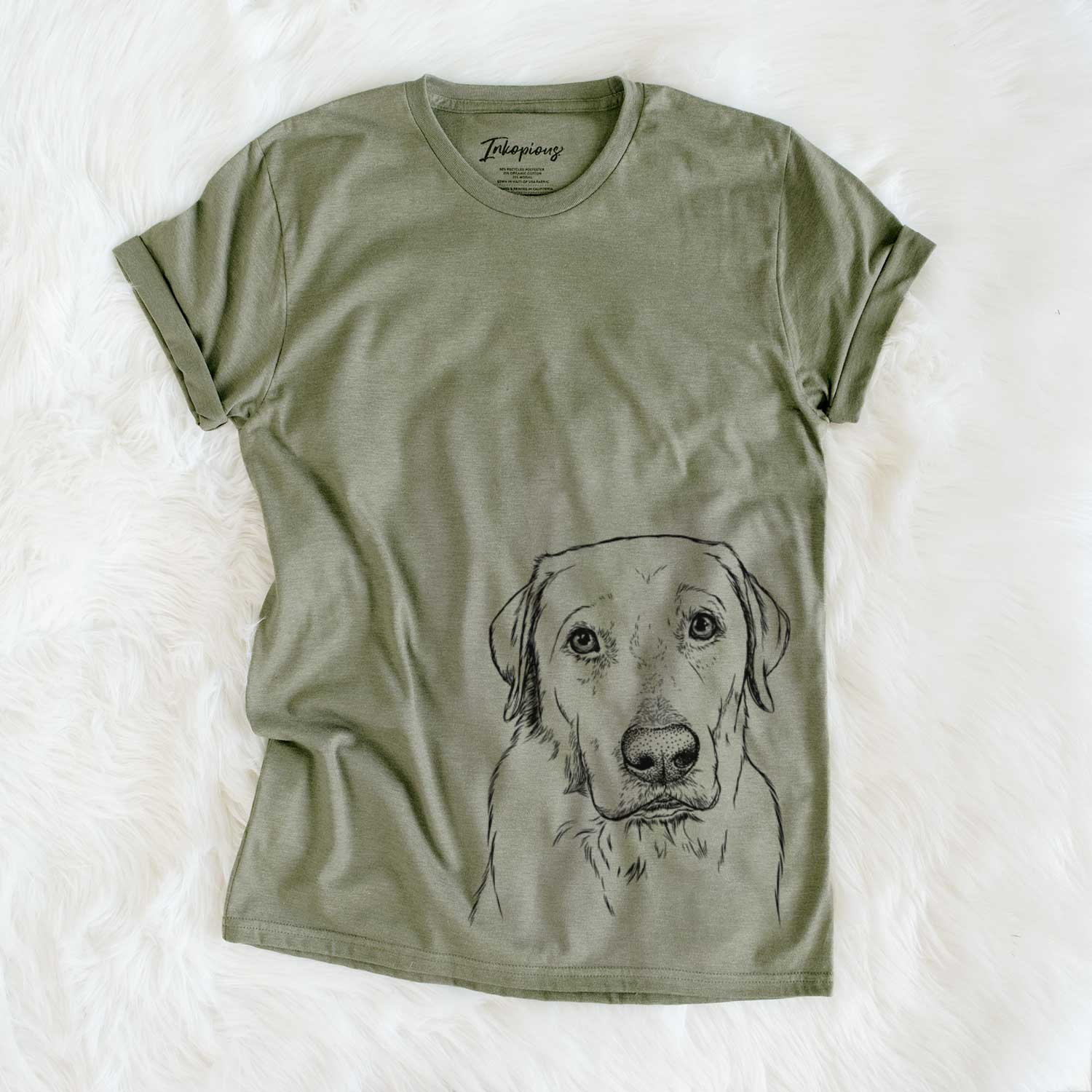 Bare Duke the Yellow Lab - Unisex Crewneck