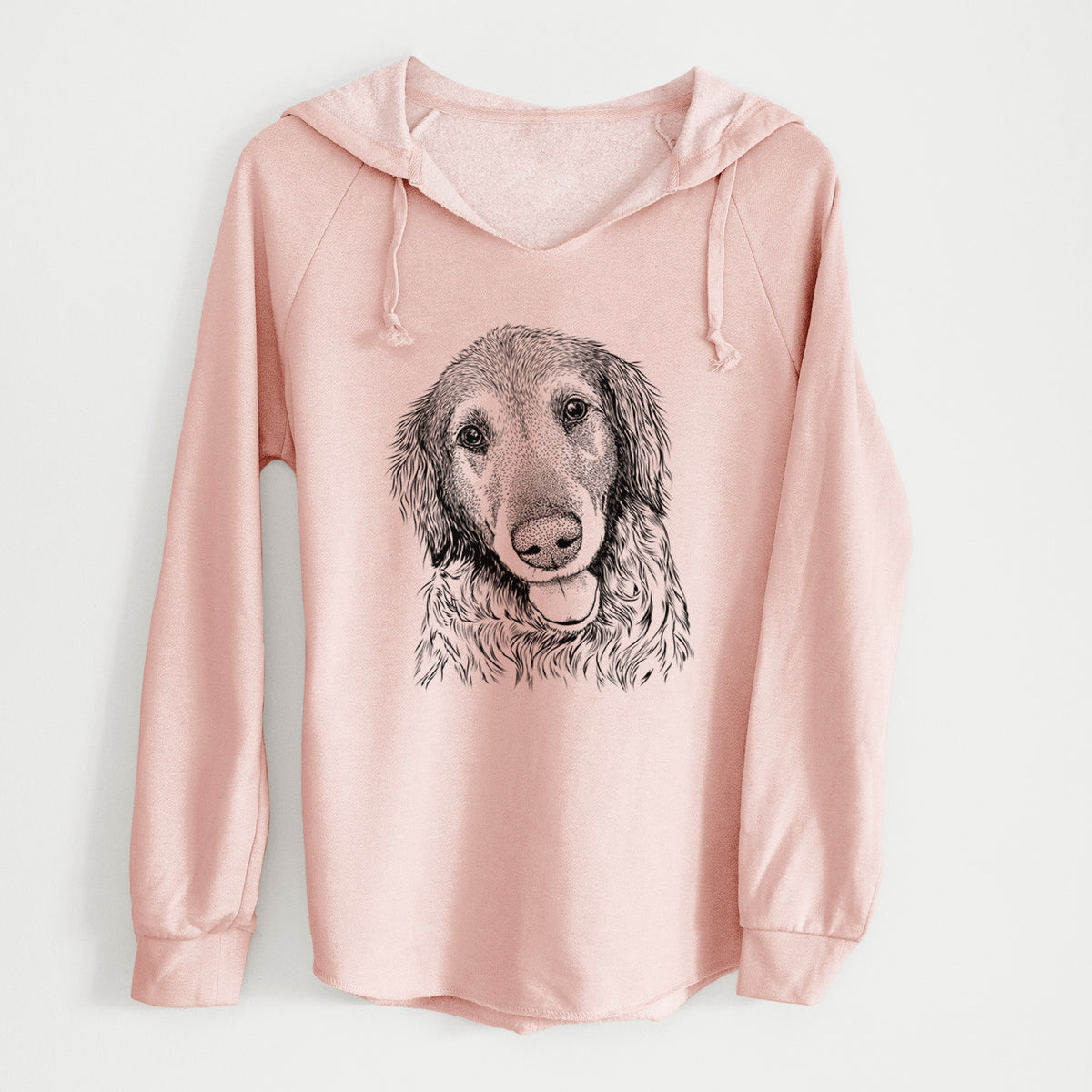 Bare Duncan the Golden Retriever - Cali Wave Hooded Sweatshirt