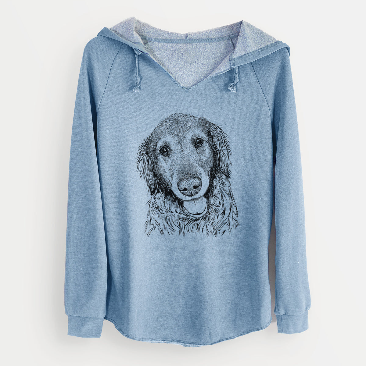 Bare Duncan the Golden Retriever - Cali Wave Hooded Sweatshirt