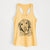 Duncan the Golden Retriever - Women's Racerback Tanktop