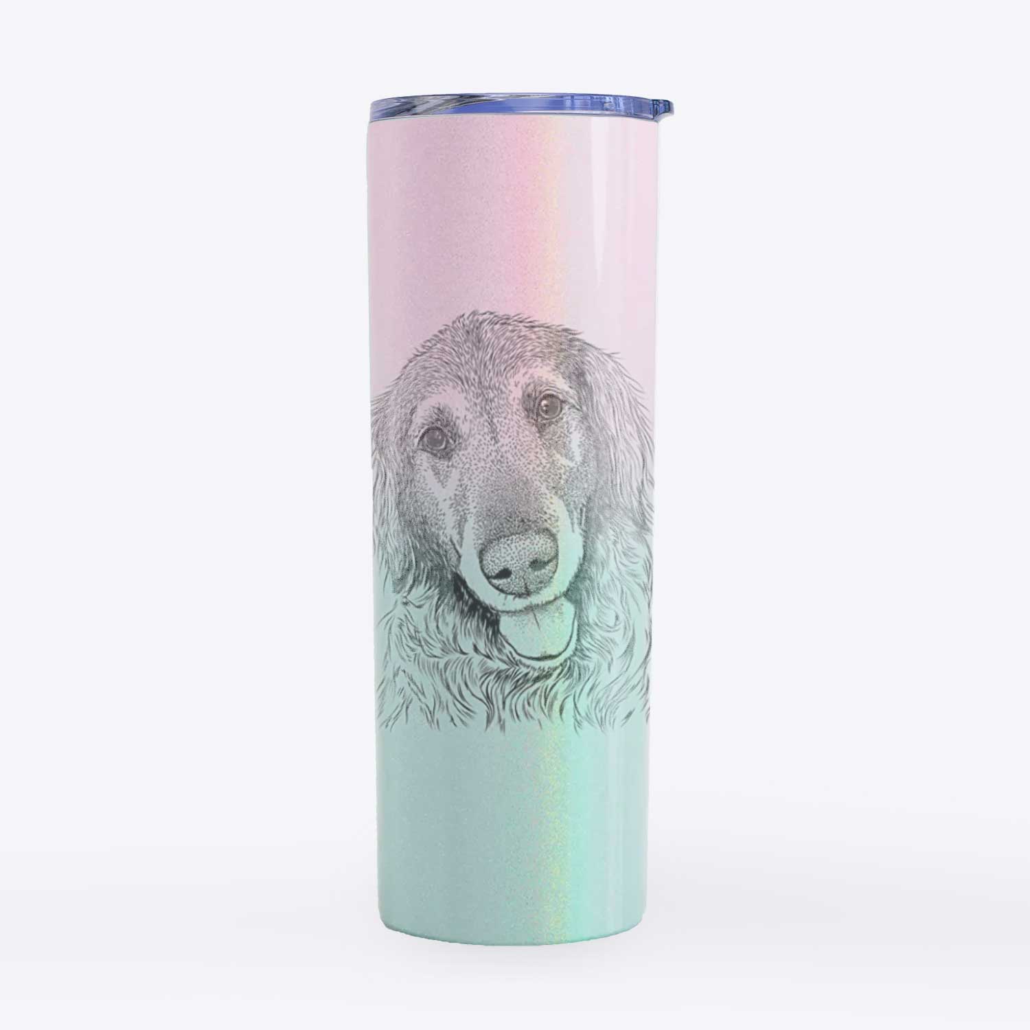 Duncan the Golden Retriever - 20oz Skinny Tumbler