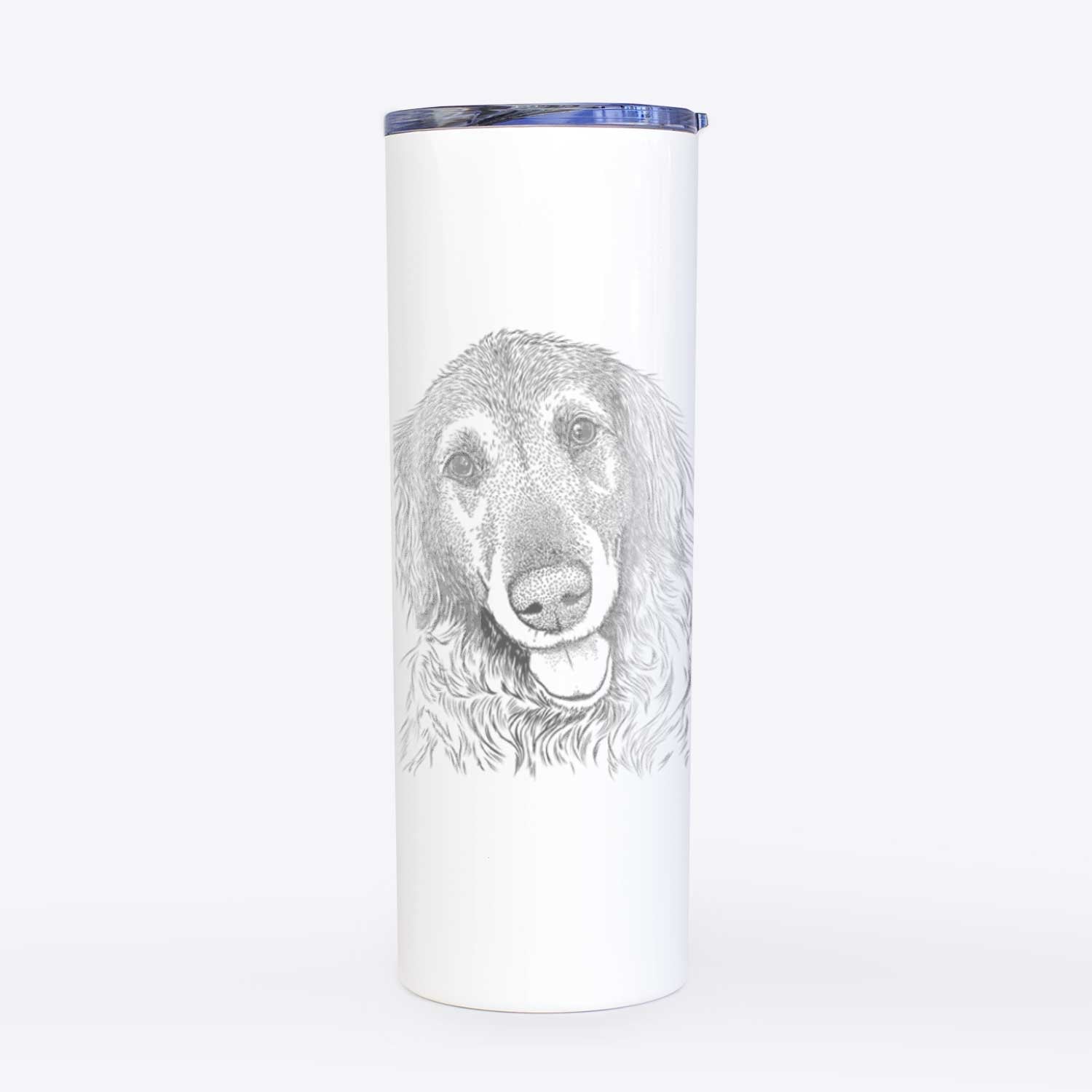 Duncan the Golden Retriever - 20oz Skinny Tumbler