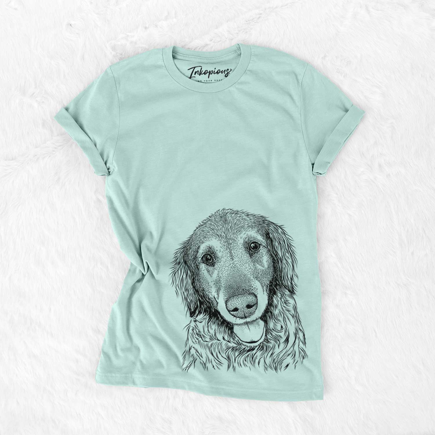 Bare Duncan the Golden Retriever - Unisex Crewneck