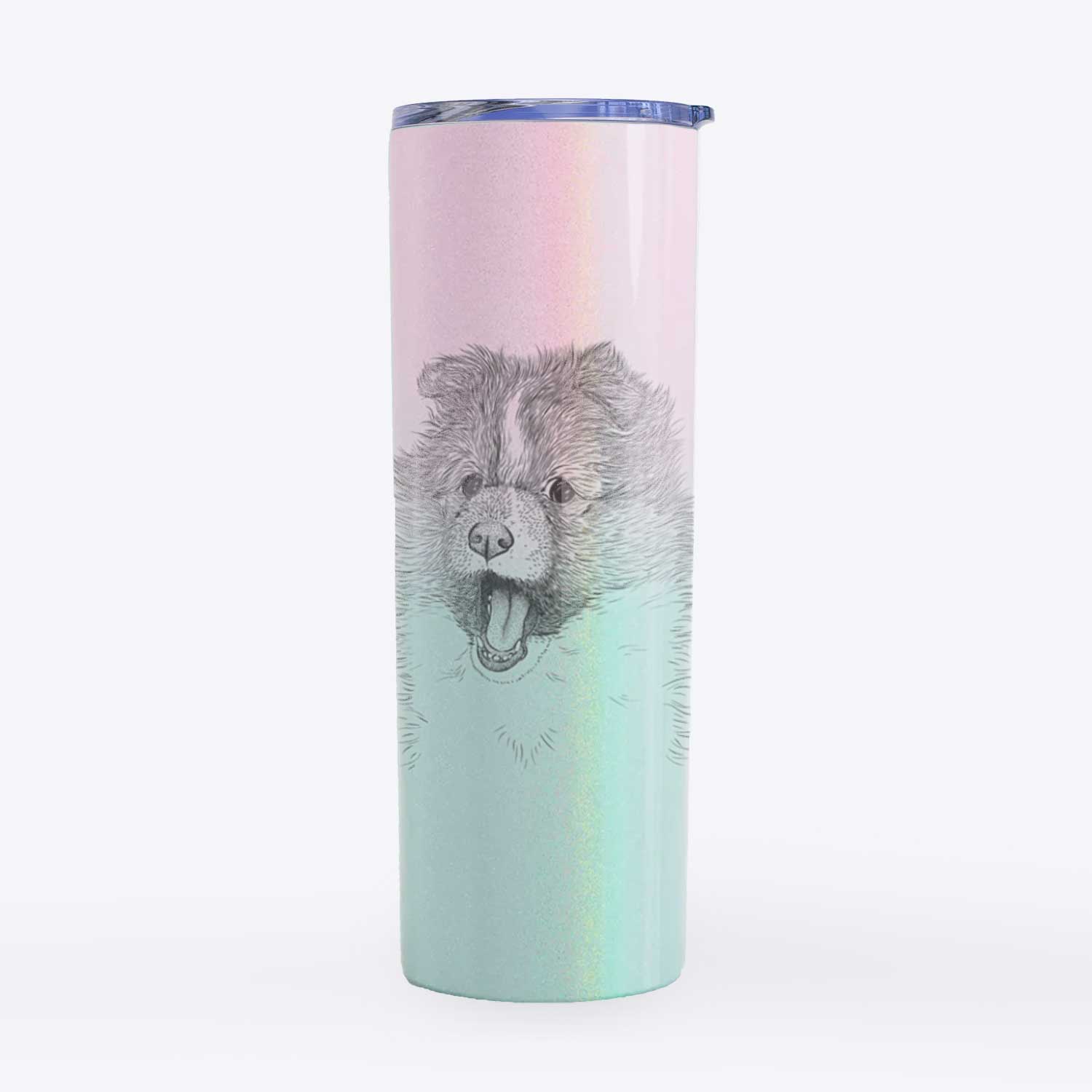 Dylan the Shetland Sheepdog - 20oz Skinny Tumbler