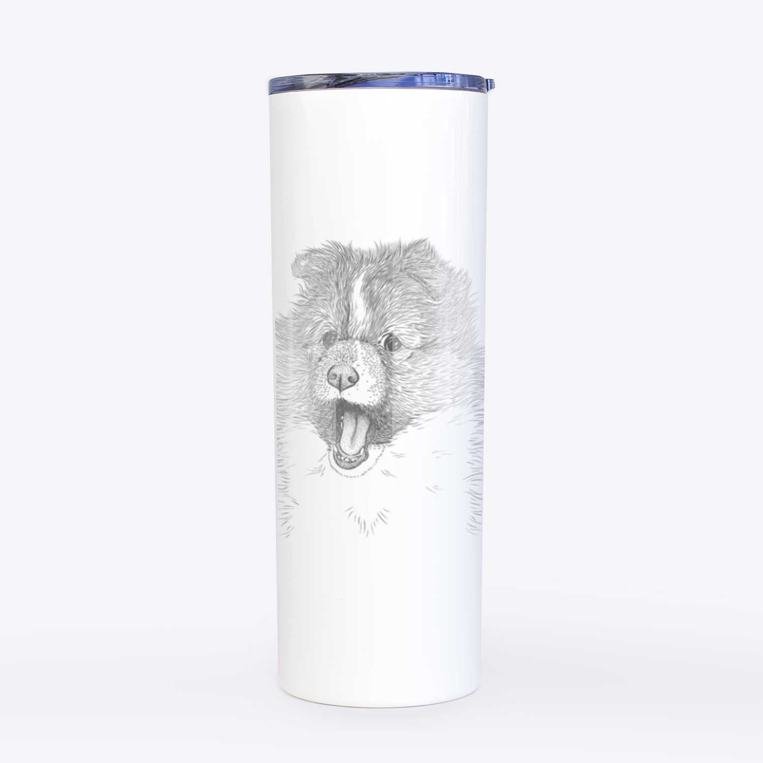 Dylan the Shetland Sheepdog - 20oz Skinny Tumbler