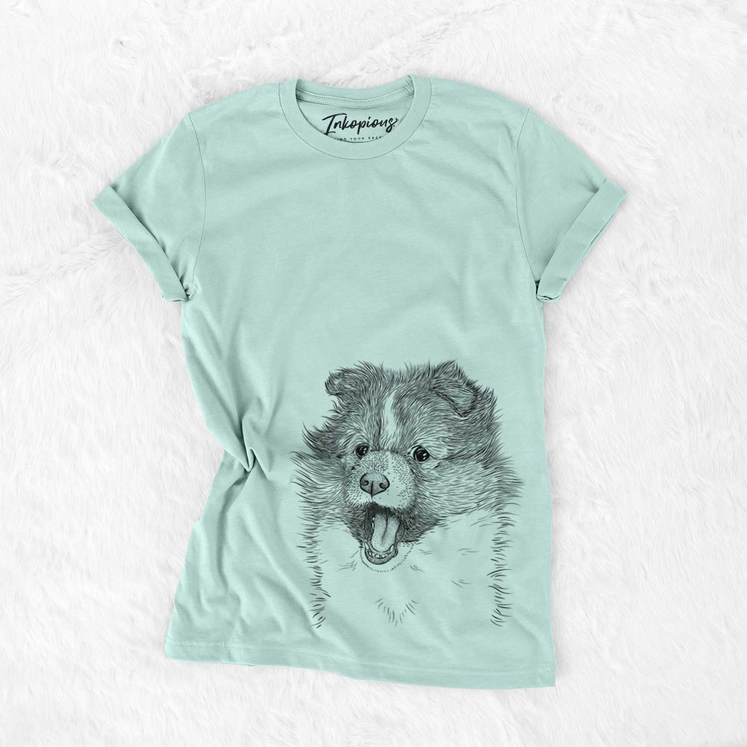 Bare Dylan the Shetland Sheepdog - Unisex Crewneck