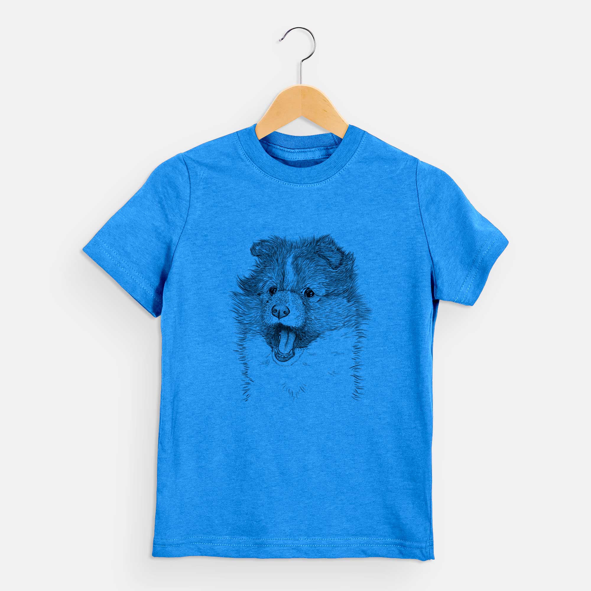 Bare Dylan the Shetland Sheepdog - Kids/Youth/Toddler Shirt