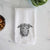 Echo the Pitbull Beagle Mix Decorative Hand Towel