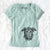 Bare Echo the Pitbull Beagle Mix - Women's V-neck Shirt