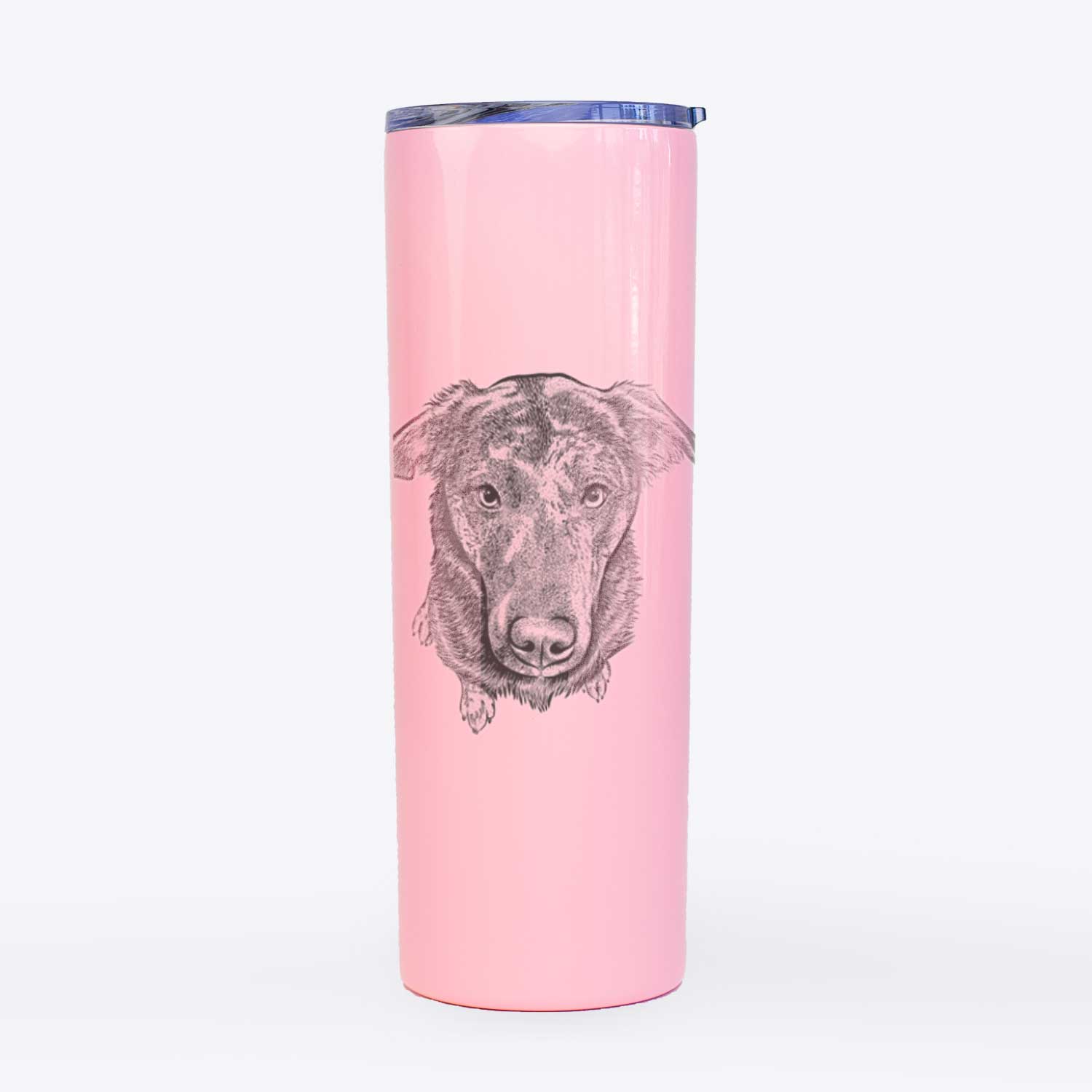 Echo the Pitbull Beagle Mix - 20oz Skinny Tumbler