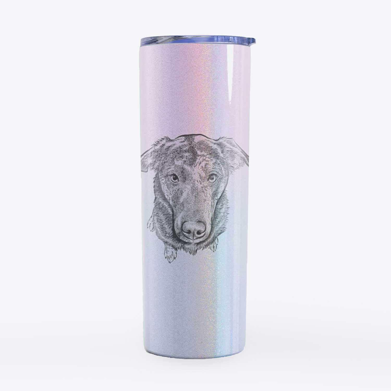 Echo the Pitbull Beagle Mix - 20oz Skinny Tumbler