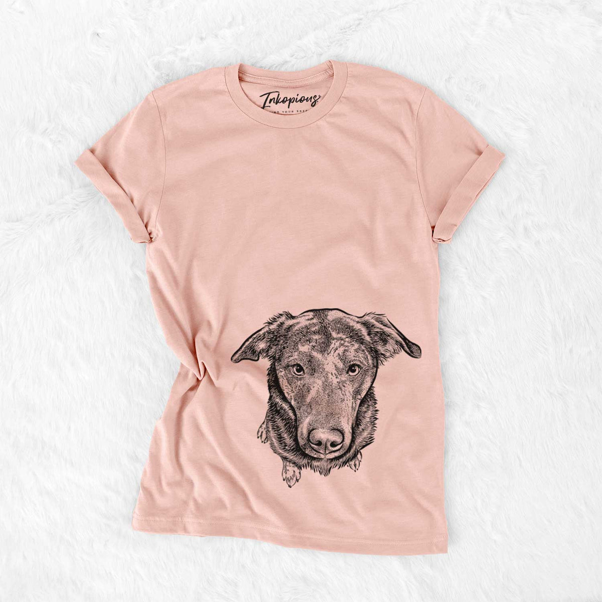 Echo the Pitbull Beagle Mix - Bella Canvas Unisex Crewneck