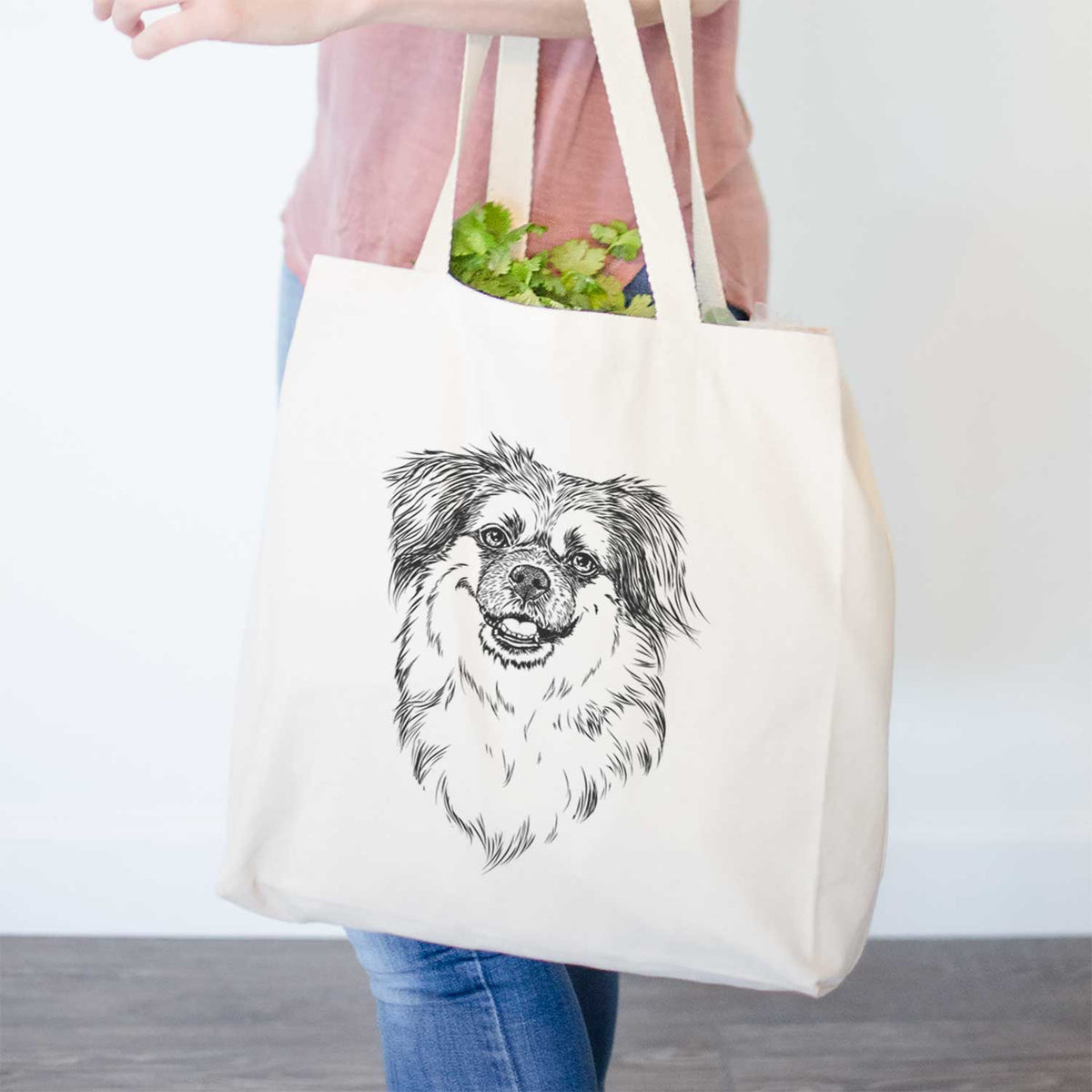 Ed the Tibetan Spaniel - Tote Bag